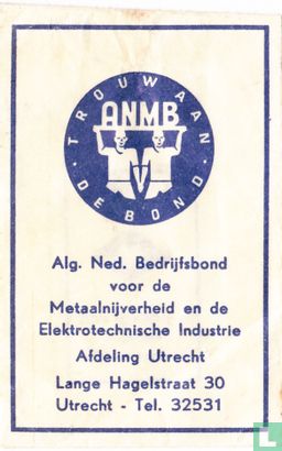 Alg. Ned. Bedrijfsbond voor de Metaalnijverheid en de Elektrotechnische Industrie - ANMB