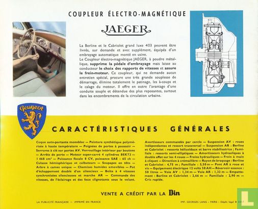 Peugeot 403 - Image 2