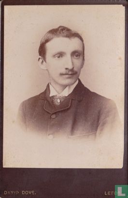 Portrait of young gent wiht moustache - Image 1