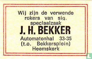 Speciaalzaak J.H. Bekker