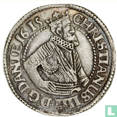 Denemarken 1 marck 1615 (gekruiste zwaarden) - Afbeelding 1