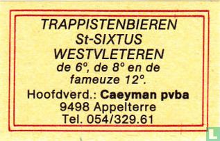 Trappistenbieren St Sixtus Westvleteren -  Caeyman