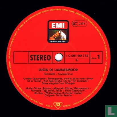 Lucia di Lammermoor. Grosser Querschnitt in italienische Sprache. - Image 3