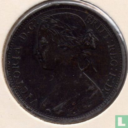 Verenigd Koninkrijk 1 penny 1866 - Afbeelding 2