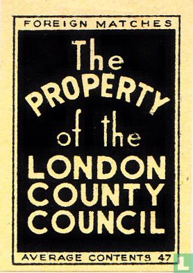 The Property of the London County Council
