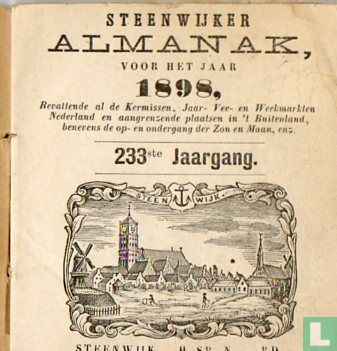 Steenwijker almanak voor het jaar 1898 - Image 3