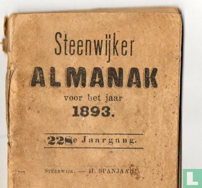 Steenwijker Almanak voor het jaar 1893 - Bild 1