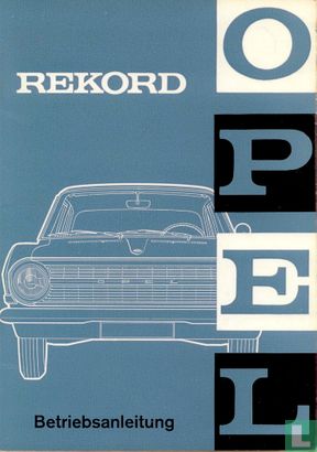 Opel Rekord Betriebsanleitung - Bild 1