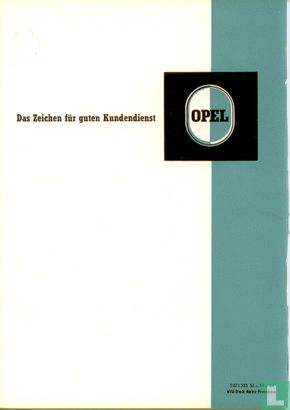 Opel Rekord Betriebsanleitung - Afbeelding 2