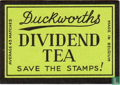 Duckworths dividend tea