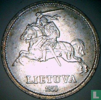 Lithuania 10 litu 1936 - Image 1
