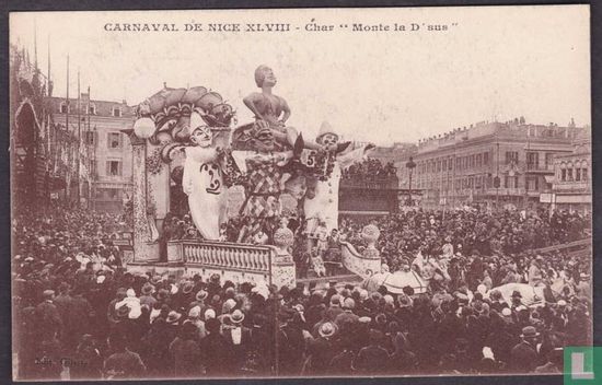 Carnaval de Nice XLVIII, Char Monte la D'sus