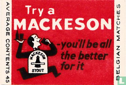 Try a Mackeson