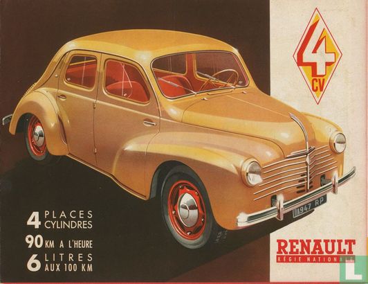 Renault 4CV - Afbeelding 1