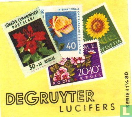 Postzegels van bloemen