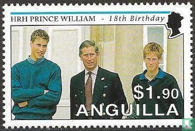 18th birthday Prince William  
