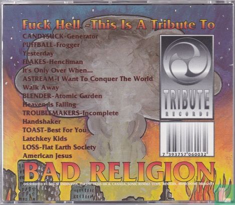 Fuck Hell - This Is A Tribute To Bad Religion - Afbeelding 2