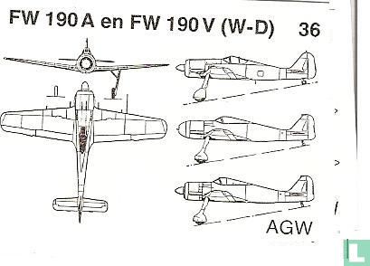 FW 190 A en FW 190 V