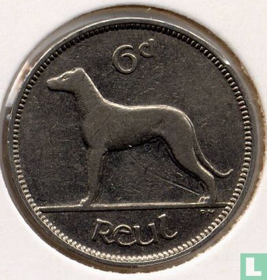Irland 6 Pence 1939 - Bild 2