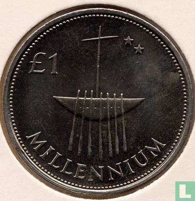 Ierland 1 pound 2000 "Millennium" - Afbeelding 2