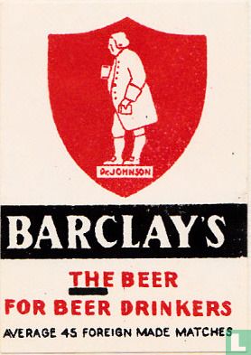 Barclay's The beer for beer drinkers