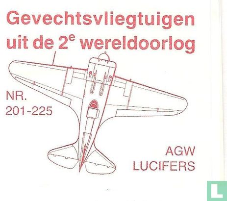 Gevechtsvliegtuigen WO II NR 201-225
