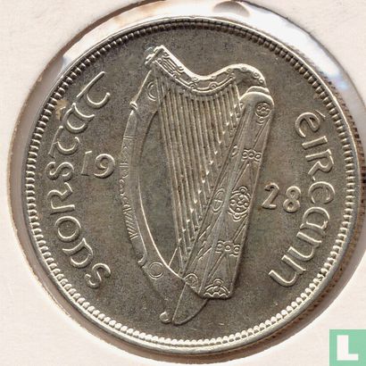 Ierland ½ crown 1928 - Afbeelding 1