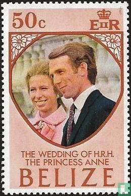 La princesse Anne et Mark Phillips-mariage