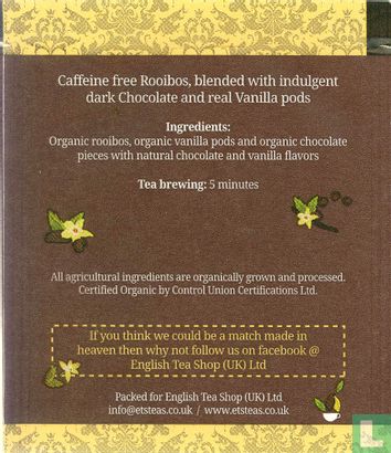 Chocolate, Rooibos & Vanilla - Afbeelding 2