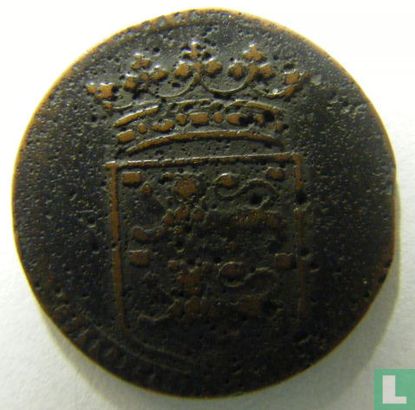 VOC 1 duit 1752 (West-Friesland) - Afbeelding 2