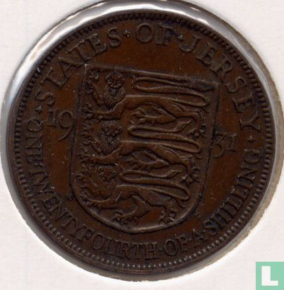 Jersey 1/24 shilling 1931 - Afbeelding 1