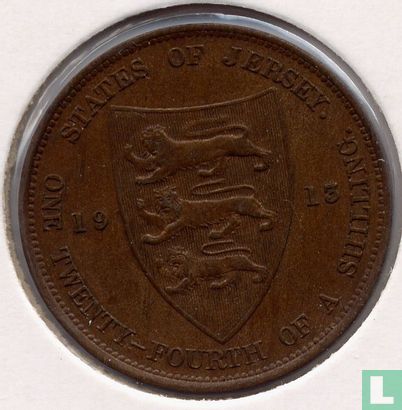 Jersey 1/24 shilling 1913 - Image 1
