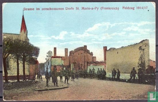 St. Marie-a-Py - Feldpost 1917