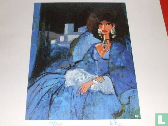 La femme en bleu  - Image 2
