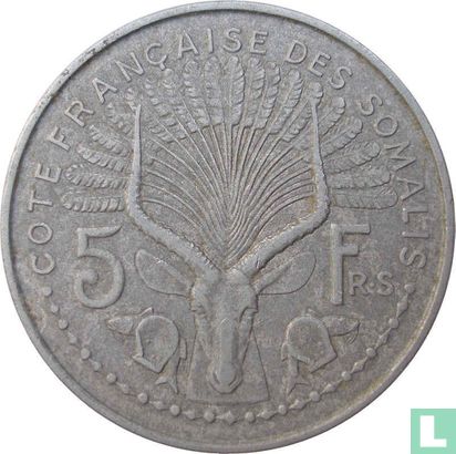 Französisch Somaliland 5 Franc 1948 - Bild 2