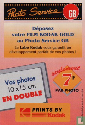 Breng uw Kodak Gold Film ook terug naar uw Photo Service GB - Afbeelding 2