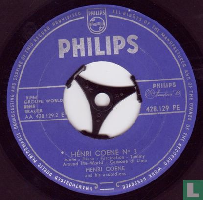 Henri Coene and his Accordions 3 - Afbeelding 3