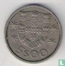 Portugal 5 Escudo 1970 - Bild 2