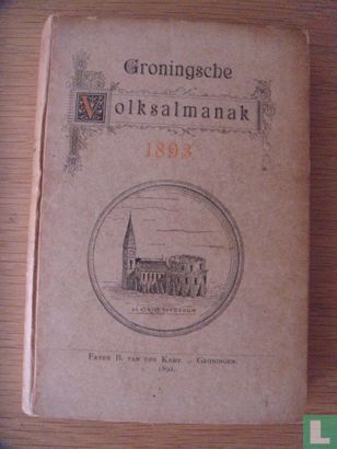 Groningsche Volksalmanak 1893  - Image 1