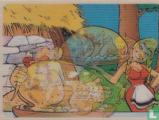 Obelix en de grote MJAMMM KNURPS taart