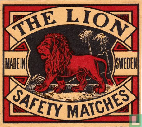 The Lion safety matches