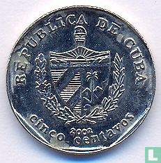 Kuba 5 Centavo 2002 - Bild 1