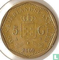 Niederländische Antillen 5 Gulden 2009 - Bild 1