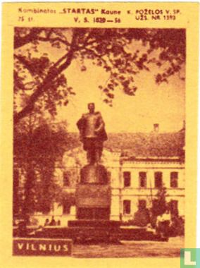 Vilnius standbeeld