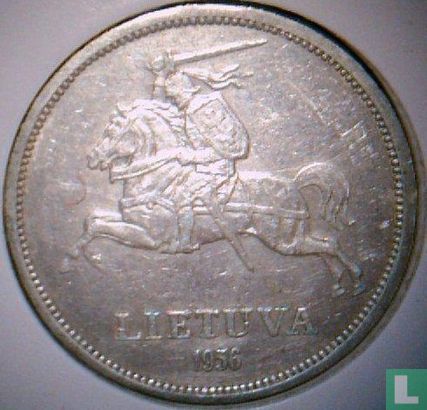 Lithuania 5 litai 1936 - Image 1