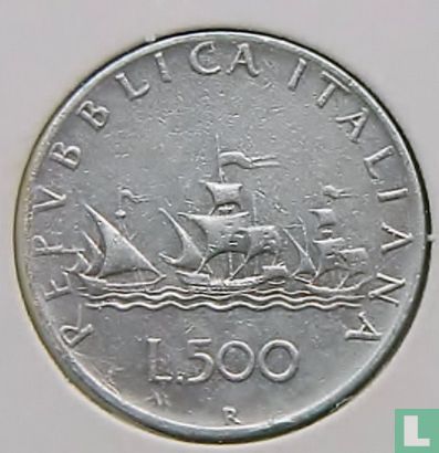 Italie 500 lire 1961 - Image 1