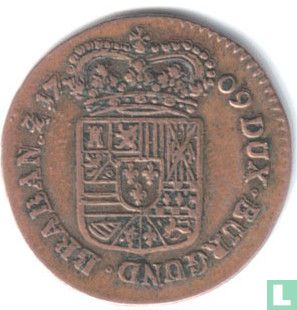 Namur 1 liard 1709 - Image 1