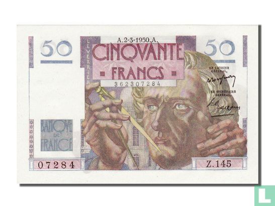 Frankrijk 50 Francs  - Afbeelding 1