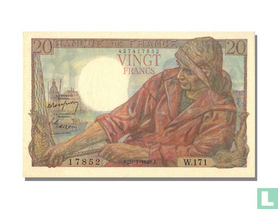 Frankrijk 20 Francs - Afbeelding 1