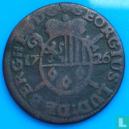 Luik 1 liard 1726 - Afbeelding 1